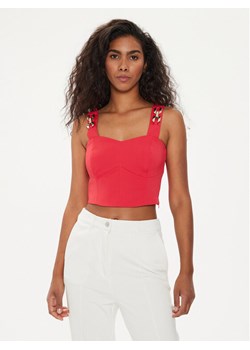 Marciano Guess Top 4GGH21 7074A Koralowy Slim Fit ze sklepu MODIVO w kategorii Bluzki damskie - zdjęcie 182640032