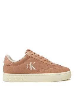Calvin Klein Jeans Sneakersy Classic Cupsole Low Mix Mg Wn YW0YW01636 Różowy ze sklepu MODIVO w kategorii Buty sportowe damskie - zdjęcie 182640070