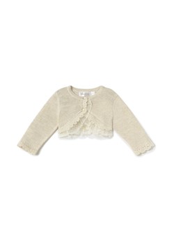 Mayoral Bolerko 1308 Beżowy Regular Fit ze sklepu MODIVO w kategorii Bluzy i swetry - zdjęcie 182640162