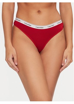 Calvin Klein Underwear Figi brazylijskie 000QD5246E Czerwony ze sklepu MODIVO w kategorii Majtki damskie - zdjęcie 182640204