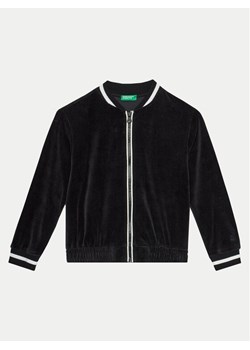 United Colors Of Benetton Bluza 3UK0C503W Czarny Regular Fit ze sklepu MODIVO w kategorii Bluzy chłopięce - zdjęcie 182640401
