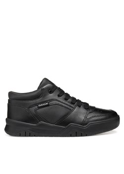 Geox Sneakersy J Perth J557RA 054FU C9999 S Czarny ze sklepu MODIVO w kategorii Buty sportowe dziecięce - zdjęcie 182640534