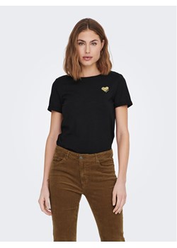 ONLY T-Shirt Kita 15244714 Czarny Regular Fit ze sklepu MODIVO w kategorii Bluzki damskie - zdjęcie 182640540
