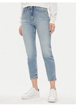 Tommy Hilfiger Jeansy WW0WW41316 Niebieski Slim Fit ze sklepu MODIVO w kategorii Jeansy damskie - zdjęcie 182640541