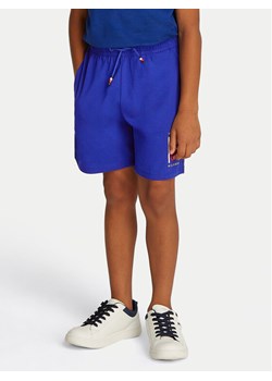 Tommy Hilfiger Szorty sportowe Graphic KB0KB09477 Niebieski Regular Fit ze sklepu MODIVO w kategorii Spodenki chłopięce - zdjęcie 182640543