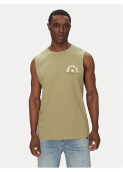 Quiksilver Tank top EQYZT08029 Zielony Relaxed Fit ze sklepu MODIVO w kategorii T-shirty męskie - zdjęcie 182640760