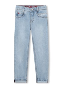 HUGO Jeansy G00374 S Niebieski Regular Fit - id: 0000304692147 - marki Hugo Boss - 182640824 HUGO Jeansy G00374 S Niebieski Regular Fit ze sklepu MODIVO w kategorii Spodnie chłopięce - zdjęcie 182640824