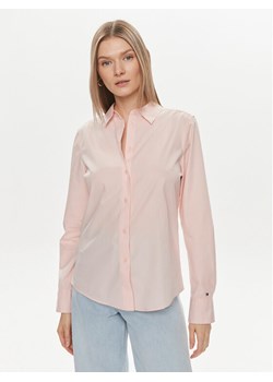 Tommy Hilfiger Koszula WW0WW43344 Różowy Regular Fit ze sklepu MODIVO w kategorii Koszule damskie - zdjęcie 182640864