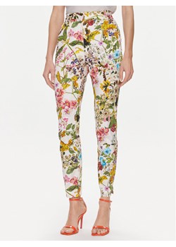 Marciano Guess Spodnie materiałowe Botanical 4RGB18 7247Z Kolorowy Regular Fit ze sklepu MODIVO w kategorii Spodnie damskie - zdjęcie 182640901