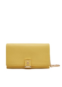 Tommy Hilfiger Torebka Th Her Flap W/Chain AW0AW17403 Żółty - id: 8721106392944 - marki Tommy Hilfiger - 182640930 Tommy Hilfiger Torebka Th Her Flap W/Chain AW0AW17403 Żółty ze sklepu MODIVO w kategorii Kopertówki - zdjęcie 182640930