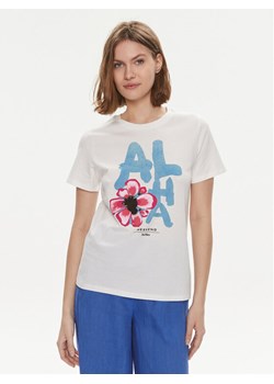 Weekend Max Mara T-Shirt Yen 2415971052 Biały Regular Fit ze sklepu MODIVO w kategorii Bluzki damskie - zdjęcie 182640963
