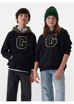 Gap Bluza 517824-02 Czarny Regular Fit ze sklepu MODIVO w kategorii Bluzy chłopięce - zdjęcie 182640982