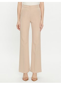 Maryley Spodnie materiałowe 24EB587/43PG Beżowy Wide Leg ze sklepu MODIVO w kategorii Spodnie damskie - zdjęcie 182641101