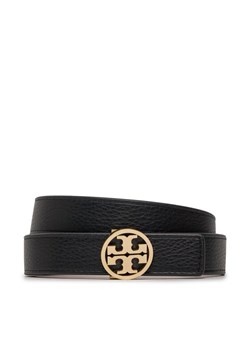 Tory Burch Pasek Damski 138935 Czarny ze sklepu MODIVO w kategorii Paski damskie - zdjęcie 182641103