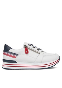 Remonte Sneakersy D1312-82 Biały ze sklepu MODIVO w kategorii Buty sportowe damskie - zdjęcie 182641114
