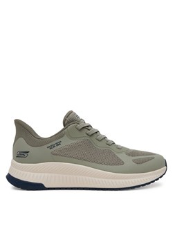 Skechers Sneakersy Bobs Squad 4- 118423/OLV Khaki ze sklepu MODIVO w kategorii Buty sportowe męskie - zdjęcie 182641152