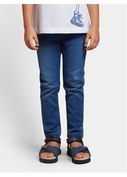 Mayoral Jeansy 548 Granatowy Slim Fit ze sklepu MODIVO w kategorii Spodnie chłopięce - zdjęcie 182641394