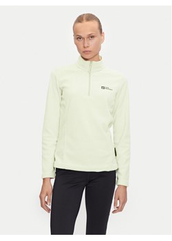 Jack Wolfskin Polar Taunus 1709532 Beżowy Regular Fit ze sklepu MODIVO w kategorii Bluzy damskie - zdjęcie 182641513