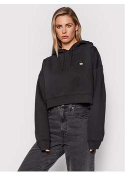 Dickies Bluza Oakport DK0A4XJTBLK Czarny Cropped Fit ze sklepu MODIVO w kategorii Bluzy damskie - zdjęcie 182641582