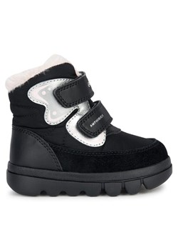 Geox Kozaki B Willaboom Girl B A B365AA 0FU22 C0869 M Czarny ze sklepu MODIVO w kategorii Buty zimowe dziecięce - zdjęcie 182641611