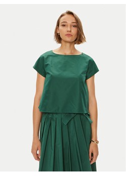 Weekend Max Mara Bluzka Parana 2425166021 Zielony Regular Fit ze sklepu MODIVO w kategorii Bluzki damskie - zdjęcie 182641612