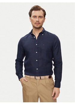 Tommy Hilfiger Koszula MW0MW34602 Granatowy Regular Fit ze sklepu MODIVO w kategorii Koszule męskie - zdjęcie 182641620