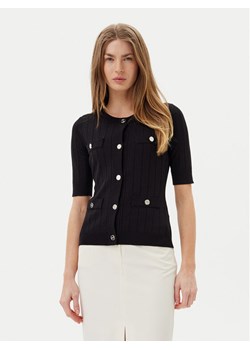 ARTIGLI Kardigan ACMA001877 Czarny Regular Fit ze sklepu MODIVO w kategorii Swetry damskie - zdjęcie 182641621