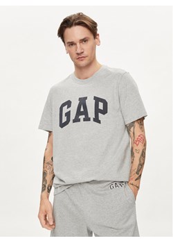 Gap T-Shirt 856659-00 Szary Regular Fit ze sklepu MODIVO w kategorii T-shirty męskie - zdjęcie 182641714