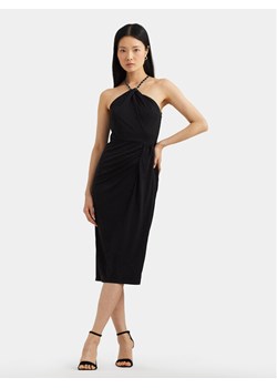 Lauren Ralph Lauren Sukienka koktajlowa 250933432001 Czarny Slim Fit ze sklepu MODIVO w kategorii Sukienki - zdjęcie 182641741