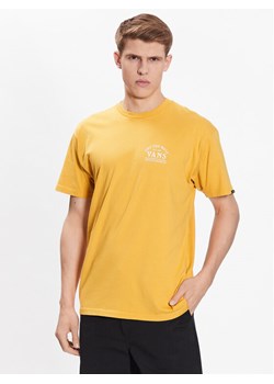 Vans T-Shirt Ground Up VN0006DF Żółty Regular Fit ze sklepu MODIVO w kategorii T-shirty męskie - zdjęcie 182641791