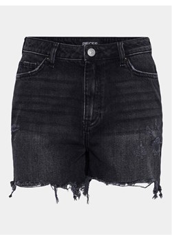 Pieces Szorty jeansowe Summer 17146748 Czarny Regular Fit ze sklepu MODIVO w kategorii Szorty - zdjęcie 182641832