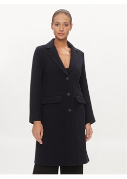 Marc O'Polo Płaszcz wełniany 308 0068 71097 Granatowy Regular Fit ze sklepu MODIVO w kategorii Płaszcze damskie - zdjęcie 182641871