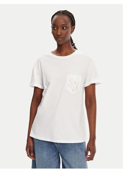 Liu Jo T-Shirt WA5140 JS904 Biały Regular Fit ze sklepu MODIVO w kategorii Bluzki damskie - zdjęcie 182641953