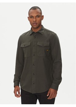 G-Star Raw Koszula Marine D24963-D454 Brązowy Slim Fit ze sklepu MODIVO w kategorii Koszule męskie - zdjęcie 182642043