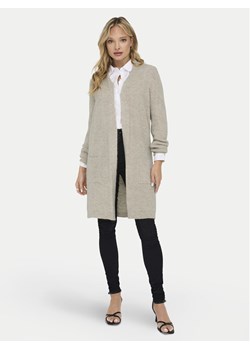 ONLY Kardigan Jade 15179815 Beżowy Regular Fit ze sklepu MODIVO w kategorii Swetry damskie - zdjęcie 182642243