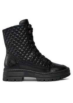 Rieker Botki X8501-00 Czarny ze sklepu MODIVO w kategorii Workery damskie - zdjęcie 182642322