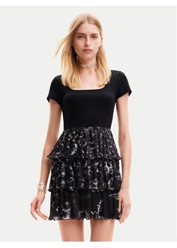 Desigual Sukienka codzienna San Francisco 24SWVK23 Czarny Regular Fit ze sklepu MODIVO w kategorii Sukienki - zdjęcie 182642380