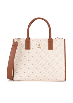 Beverly Hills Polo Club Torebka BHPC-S-003-07 Beżowy ze sklepu MODIVO w kategorii Torebki damskie - zdjęcie 182642413