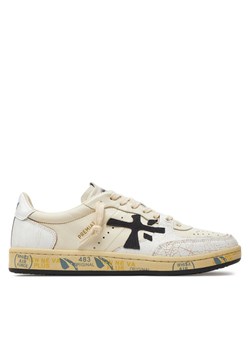 Premiata Sneakersy Bsktclay BSKT CLAY VAR 6775 Écru ze sklepu MODIVO w kategorii Buty sportowe męskie - zdjęcie 182642570