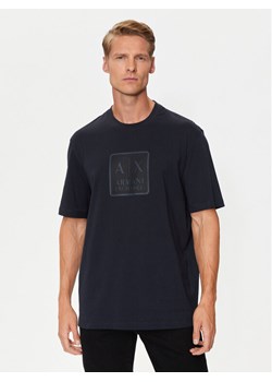 Armani Exchange T-Shirt 6DZTHB ZJ9JZ 1510 Granatowy Regular Fit ze sklepu MODIVO w kategorii T-shirty męskie - zdjęcie 182642591