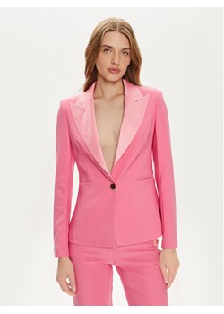 Fracomina Marynarka FQ24SJ2001W42901 Różowy Slim Fit ze sklepu MODIVO w kategorii Marynarki damskie - zdjęcie 182642673