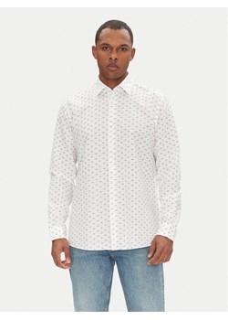 HUGO Koszula Valerio 50539802 Biały Modern Fit ze sklepu MODIVO w kategorii Koszule męskie - zdjęcie 182642792
