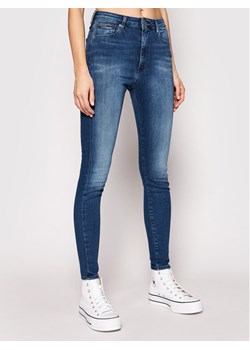 Tommy Jeans Jeansy Sylvia DW0DW09215 Niebieski Super Skinny Fit ze sklepu MODIVO w kategorii Jeansy damskie - zdjęcie 182642794