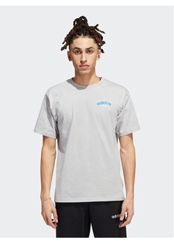 adidas T-Shirt Athletic Club HI2971 Szary Regular Fit ze sklepu MODIVO w kategorii T-shirty męskie - zdjęcie 182642940