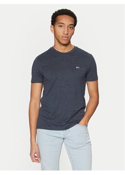 Tommy Jeans T-Shirt Jaspe DM0DM20363 Granatowy Slim Fit ze sklepu MODIVO w kategorii T-shirty męskie - zdjęcie 182642963