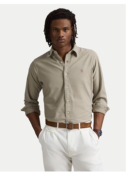 Polo Ralph Lauren Koszula 710968913001 Beżowy Custom Fit ze sklepu MODIVO w kategorii Koszule męskie - zdjęcie 182642980