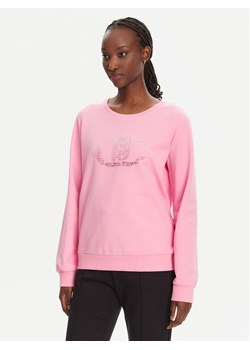 Liu Jo Sport Bluza TA5168 FS090 Różowy Regular Fit ze sklepu MODIVO w kategorii Bluzy damskie - zdjęcie 182643001