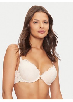Selmark Biustonosz push-up Federica 61113 Beżowy ze sklepu MODIVO w kategorii Biustonosze - zdjęcie 182643002