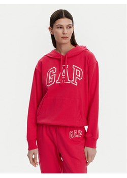 Gap Bluza 870537-08 Różowy Relaxed Fit ze sklepu MODIVO w kategorii Bluzy damskie - zdjęcie 182643042