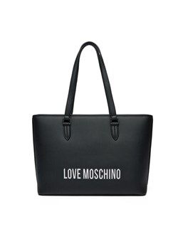 LOVE MOSCHINO Torebka JC4190PP1MKD000B Czarny ze sklepu MODIVO w kategorii Torby Shopper bag - zdjęcie 182643054